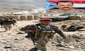 القائد عثمان معوضة يعزي باستشهاد الجندي عبدالرحيم مثنى صالح الحيمدي القطيبي