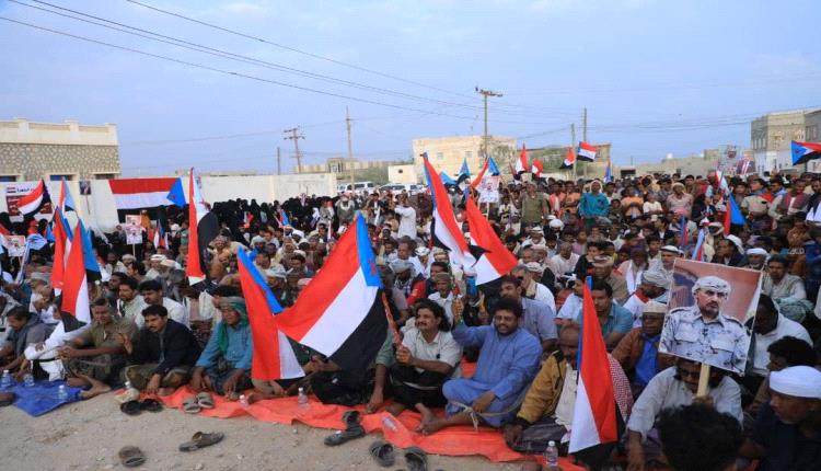 سيحوت تشهد فعالية جماهيرية حاشدة بعنوان “الثبات والصمود” بحضور قيادات المجلس الانتقالي الجنوبي(بيان)
