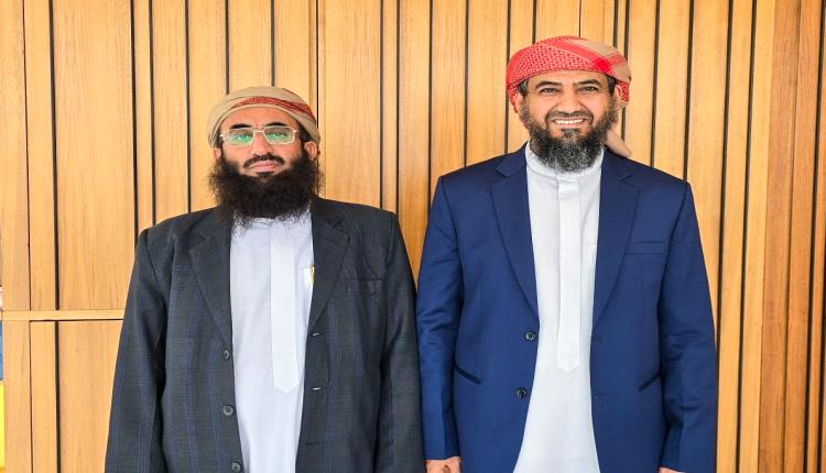 عضو مجلس القيادة المحرّمي يلتقي وزير الأوقاف والإرشاد الشيخ تركي الوادعي