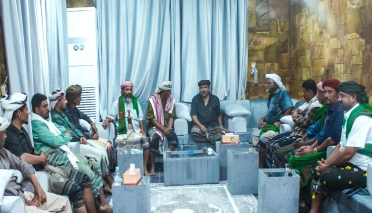 قائد المنطقة العسكرية الثانية يلتقي وفد مقاومة بروم ميفع

