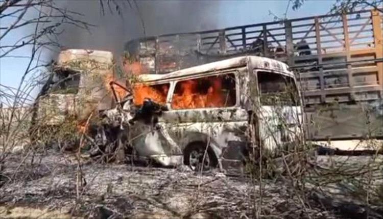 حادث مأساوي بالمحفد: وفاة 16 شخصًا بعد احتراق حافلة ركاب