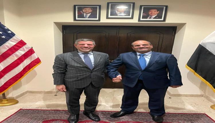 اللواء شلال علي شايع يبحث مع سفير الولايات المتحدة تعزيز التعاون في مكافحة الإرهـ.ـاب