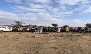 الضالع والصبيحة تشيع جثمان الشهيد البطل نافع الصبيحي إلى مثواه الأخير بموكب جنائزي مهيب