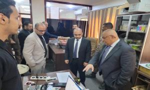 وزير الاتصالات وتقنية المعلومات يطلع على سير العمل بشركة "تيليمن" 
