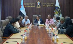 القائم بأعمال الأمين العام يلتقي لجنة القوى السياسية الموقعة على الميثاق الوطني الجنوبي