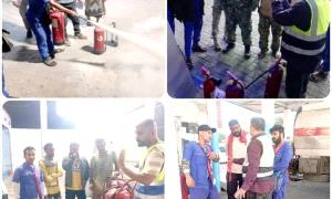 عدن تختتم دورة نوعية لتعزيز معايير الأمن والسلامة في محطات الوقود

