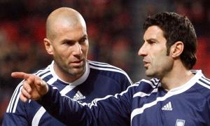 فيغو يكشف: زيدان شخصية انطوائية.. ولم أتوقع نجاحه بالتدريب