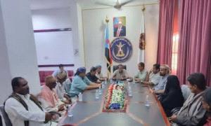 انتقالي المهرة يقف على ترتيبات فعالية الغيضة الجماهيرية المرتقبة الجمعة المقبلة