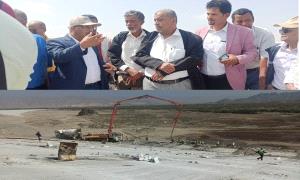 الزامكي: إنجاز 95% من المرحلة الأولى لمشروع سد حسان الاستراتيجي