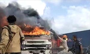 حادث مروع بالحديدة.. قاطرة تدهس دراجة نارية وتودي بحياة ثلاثة

