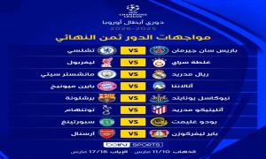 قرعة دور الـ16.. السيتي يصطدم بالريال وسان جيرمان يواجه تشيلسي