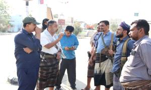 رئيس انتقالي أبين وقائد حزام زنجبار يتفقدان موقع مليونية الثبات و..