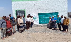 ​مدير عام مديرية تبن هود بغازي يفتتح قرية الثواب السكنية بمنطقة بئر حيدرة في لحج