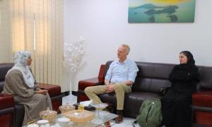 خبيرة UNDP تزور الجهاز المركزي للإحصاء بعدن لتقييم الاحتياجات

