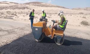  شبوة : تدشين أعمال صيانة وإعادة تأهيل طريق مديرية رضوم بالمحافظة