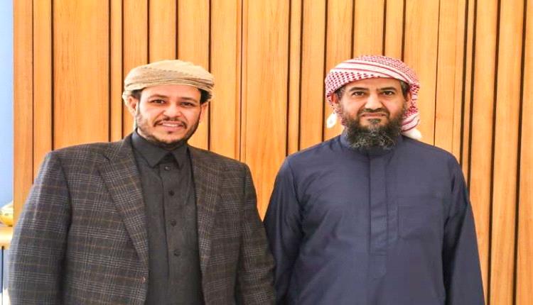 المحرّمي يبحث مع العليمي تعزيز التنسيق المشترك