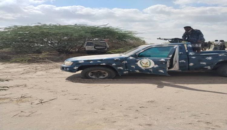 أمن أبين يستعيد سيارة تابعة لمنظمة دولية بعد ساعتين من اختطافها