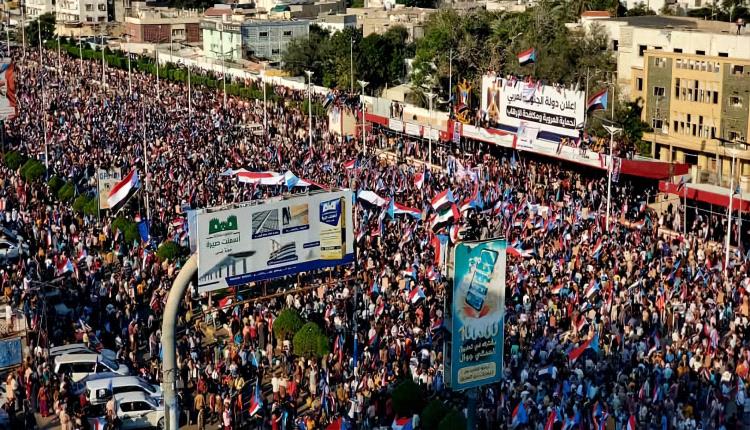 مليونية عدن.. إرادة الجنوب صخرة تحطمت عليها رهانات «فرض القوة من الخارج »