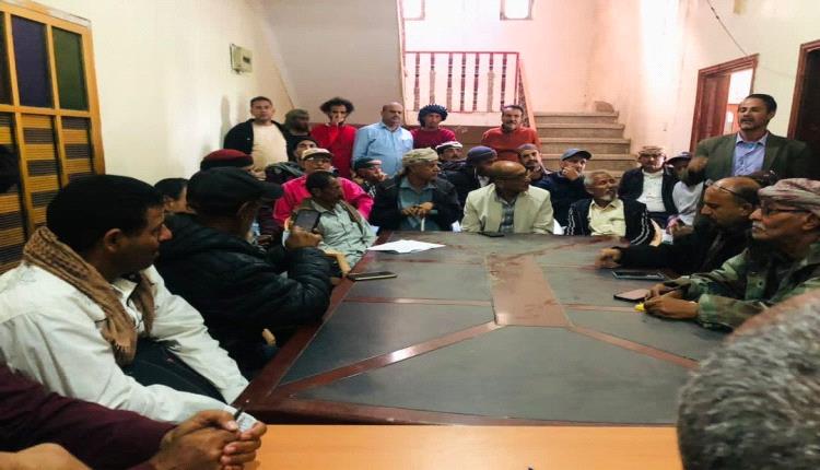 بيان رسمي صادر عن الهيئة التنفيذية للمجلس الانتقالي الجنوبي بمديرية الشعيب