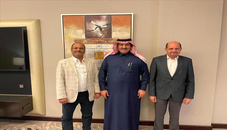 اللواء شلال علي شايع يبحث مع رئيس الوزراء والسفير السعودي تعزيز جهود جهاز مكافحة الإرهـ.ـاب