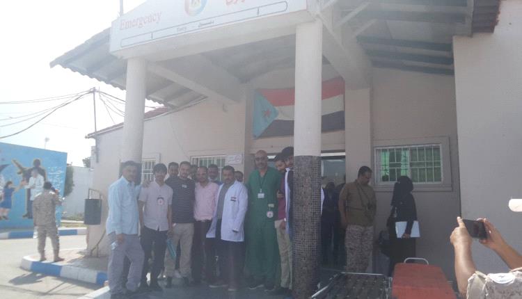 دائرة الخدمات الطبية الجنوبية مستشفى عبود العسكري يستقبل الفريق الطبي الجراحي للصليب الأحمر