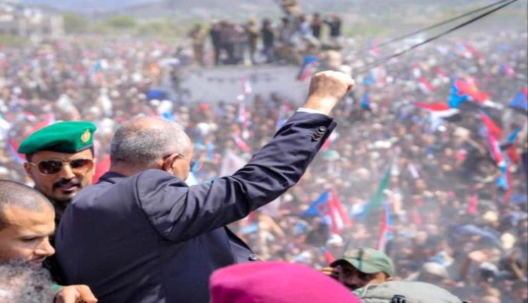 السيادة للشعب .. اصطفاف جنوبي يجسد الثقل الجماهيري للرئيس الزُبيدي