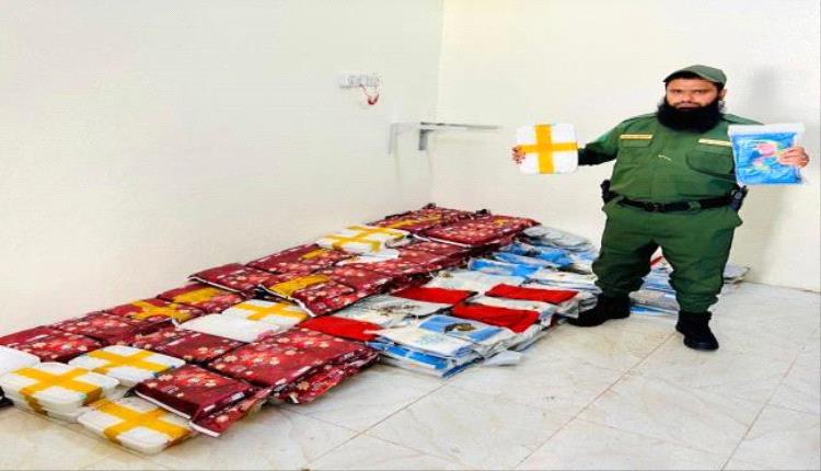 المقدم مياس الجعدني يشيد بالحملة الأمنية لقوات العمالقة بعد ضبط 119 كيلو حشـ.ـيش و85 كيلو شـ.ـبو بسواحل رأس العارة