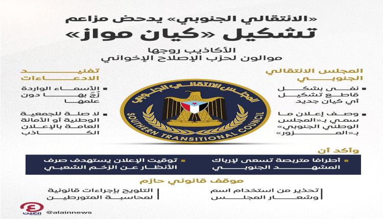 ‏«⁧‫#الانتقالي_الجنوبي‬⁩» ينفي تشكيل «كيان موازٍ».. ويتوعد بالملاحقة