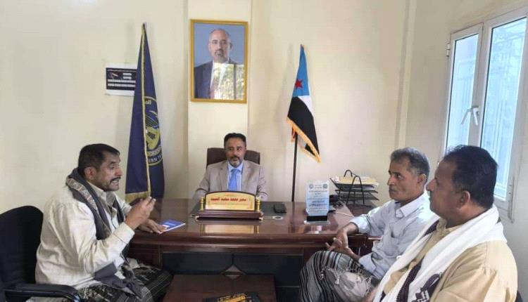 رئيس تنفيذية انتقالي أبين يلتقي رئيس كتلة أبين في الجمعية الوطنية