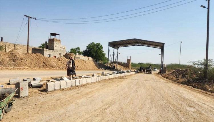 إنشاء أرصفة جديدة بمداخل لودر الرئيسية