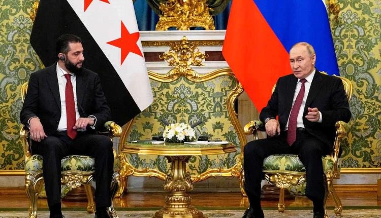 ماذا ناقش بوتين والشرع في موسكو؟ 