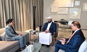 المحرّمي يستقبل السفيرة البريطانية ويؤكد أهمية دور المجتمع الدولي في مساندة مسار الإصلاحات الشاملة