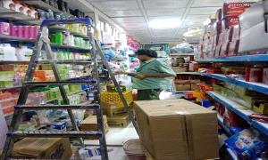 حملة تفتيش على المحلات التجارية بمديرية حصوين
