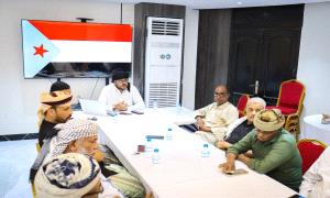 انتقالي حضرموت يحيي صمود الشعب الجنوبي ويرفض العليمي في المكلا