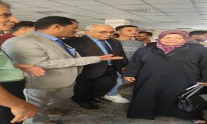 كلية الآداب بجامعة عدن تحتضن معرض السلام الفني