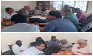 الوكيل الغتناني يتفقد سير العمل بمكتب الزراعة والري بمحافظة سقطرى