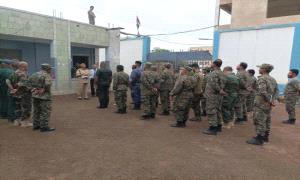 الرقابة والتفتيش والتوجيه المعنوي بأمن عدن تنفذان نزولاً ميدانياً..