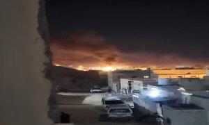 عاجل : غارة جوية سعودية تستهدف معسكر مدينة القطن