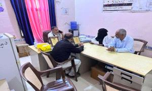 رئيس تنفيذية انتقالي أبين يتفقد سير العمل في عدد من المرافق الحكومية بالمحافظة