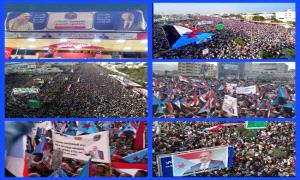 مليونية الثبات ترسم معادلة الحسم والقرار .. حق شعب الجنوب غير القابل للمساومة