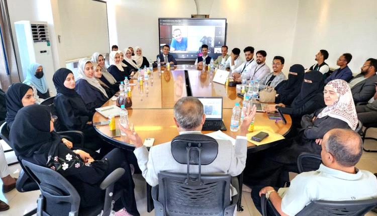 نبيل هائل سعيد يلتقي أعضاء برنامج إنطلاقة و خريجي برنامج SAP للمهتمين الشباب من مختلف محافظات الجمهورية
