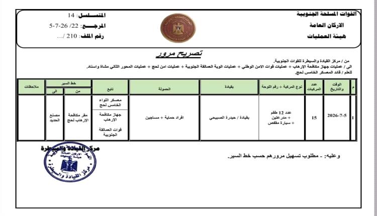 مصدر أمني يروي تفاصيل جديدة تكشف كواليس نقل سجناء الإرهـ.ـاب من لحج الى معسكر مصنع الحديد