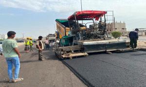 
بدء أعمال سفلتة طريق الحوطة – نوبة دكيم ضمن مشروع الصيانة الروتينية. 