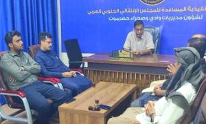التميمي يناقش مع حقوقيين آليات رصد الانتهاكات بوادي حضرموت
