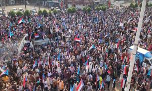 جماهير الجنوب تحتشد بالعاصمة عدن في مليونية 7يوليو لرفض الوصاية ومخططات إعادة إنتاج الاحتلال

