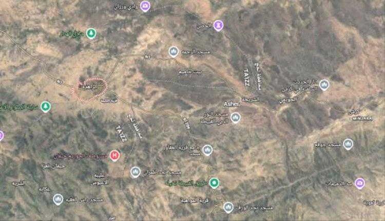 مـ.ـدفعية القوات الجنوبية تستهدف مواقع وتحصينات مليـ.ـشيات الحـ.ـوثي بجبهة كرش