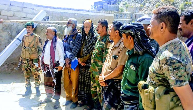 وساطة محلية وقبلية تنهي  قضية جنائية في منطقة حرير  عدينة