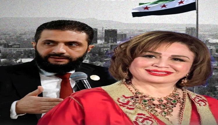 إلهام شاهين تهاجم الرئيس الشرع