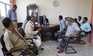 بتوجيهات المحافظ الحالمي ، وكيل أول محافظة لحج يراقب الانضباط الوظيفي عقب إجازة عيد الأضحى... 