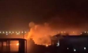 غموض يلف انـ.ـفجار معسكر العمالقة في عدن.. وتوقعات ترجّح فرضية القصف الجوي
